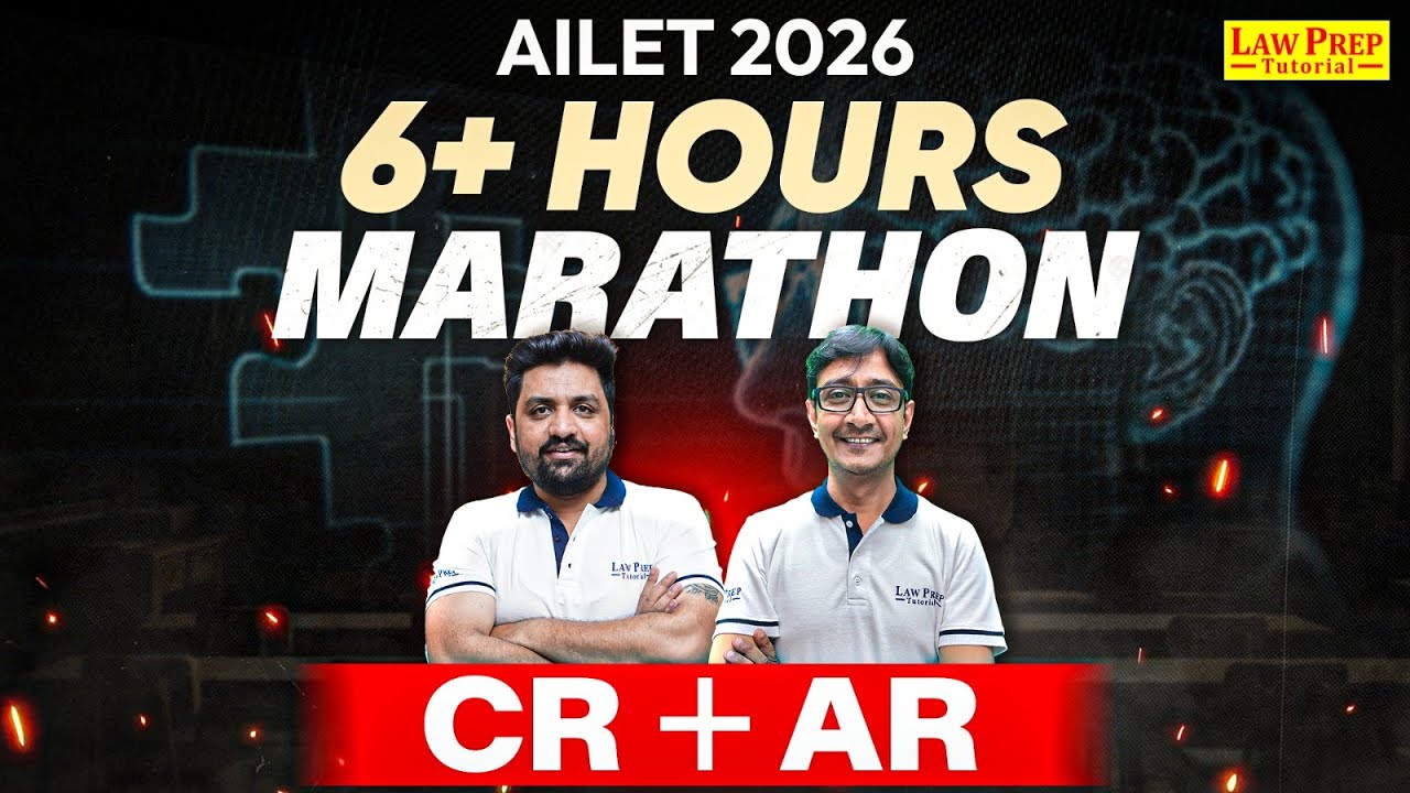 AILET 2026 Logical Reasoning Marathon: Analytical vs Critical Reasoning (Full Revision)