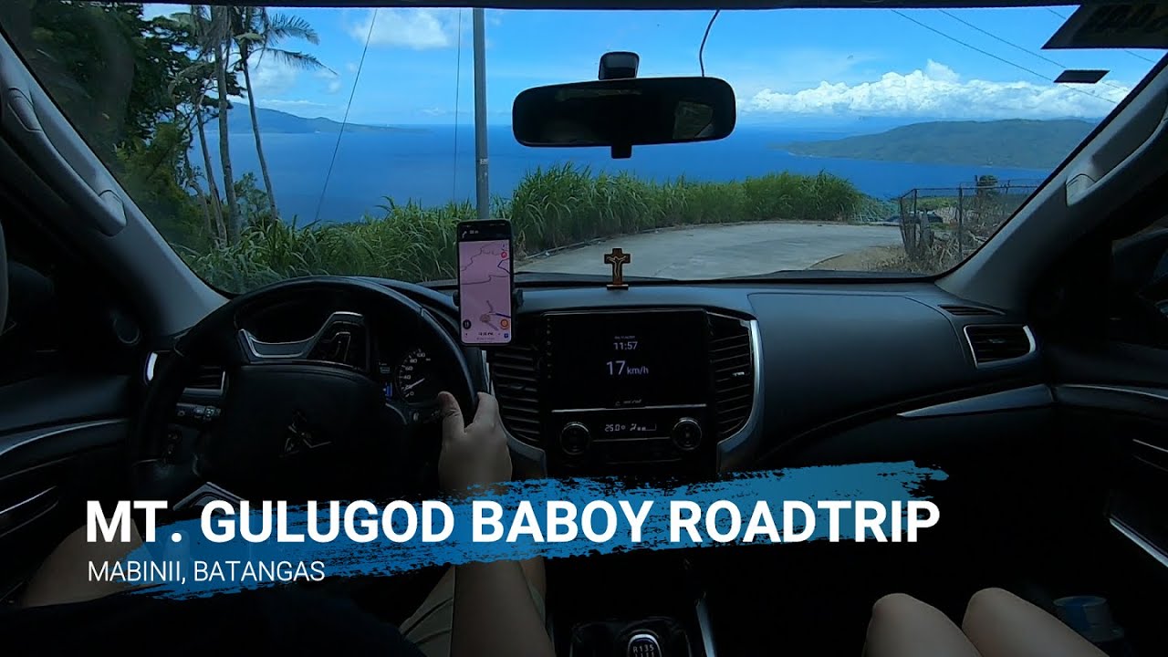 Montero Sport Glx MT | Uphill POV Drive | Mt. Gulugod Baboy