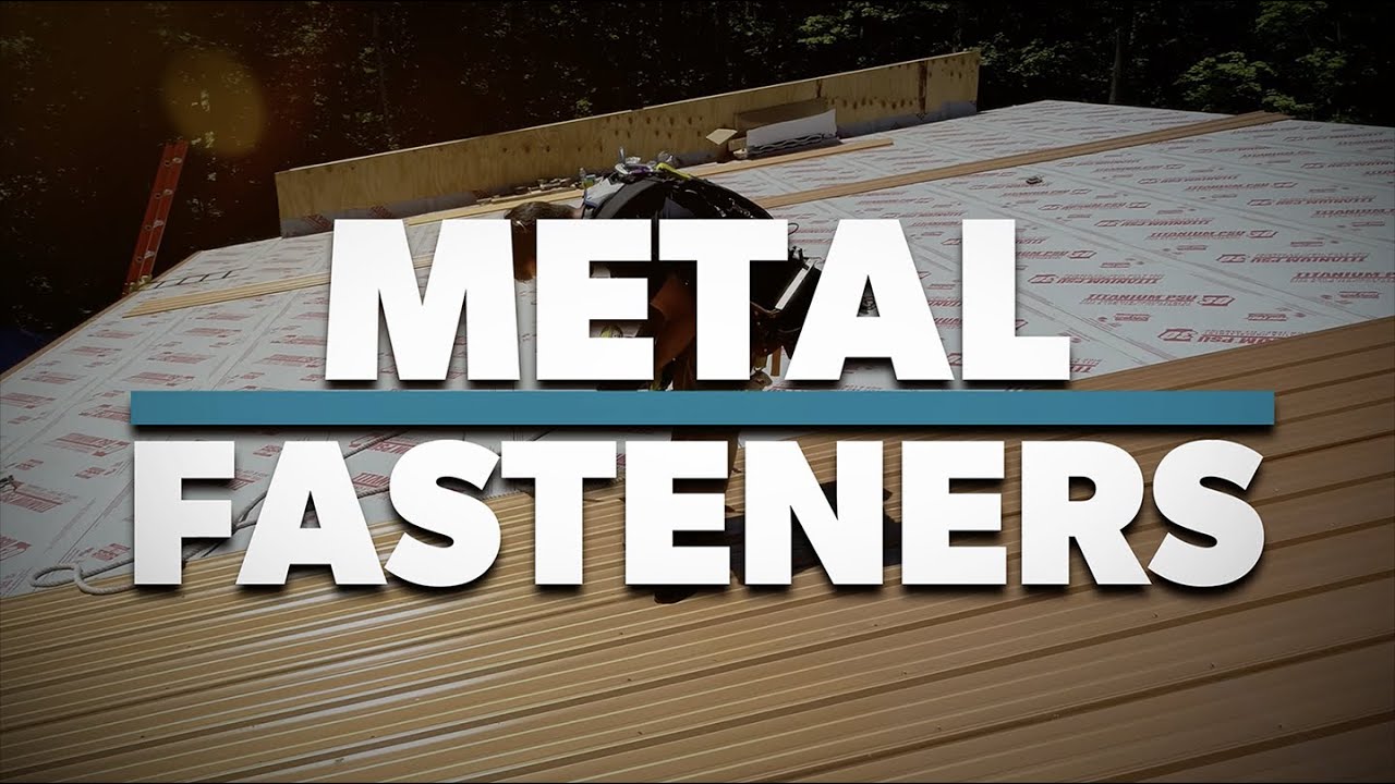 Metal Roofing Fasteners | Titanium Underlayment for Metal Roofing