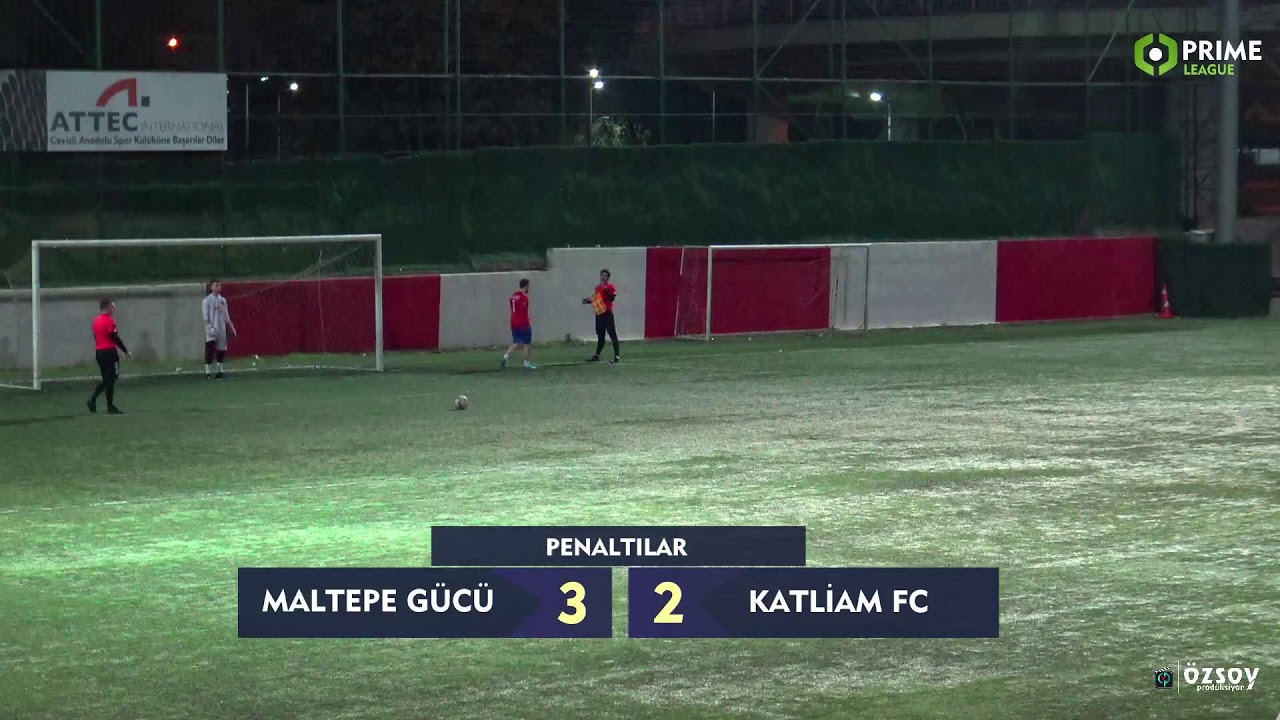 MALTEPE G&Uuml;C&Uuml; VS KATLİAM FC | PRIME LEAGUE CEVİZLİ 5.SEZON ŞAMPİYONLAR LİGİ YARI FİNAL