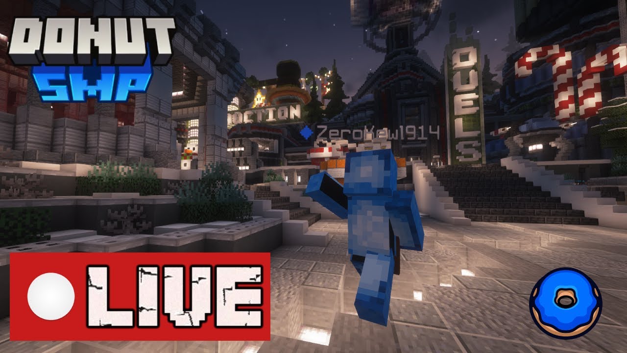 DONUT SMP 10M BOUNTY STREAM GAMBLING SOMEONE PLS RAID ME STREAM/RATING BASES