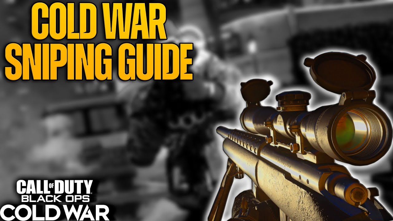 Sniping Tips & Tricks for Black Ops- (Cold War)