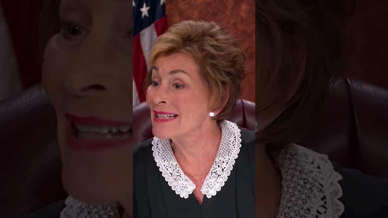 Judge Judy kicks man out of court! #shorts