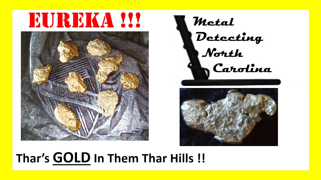 EUREKA! GOLD FOUND in North Carolina River at Thermal City Gold Mine | Metal Detecting NC