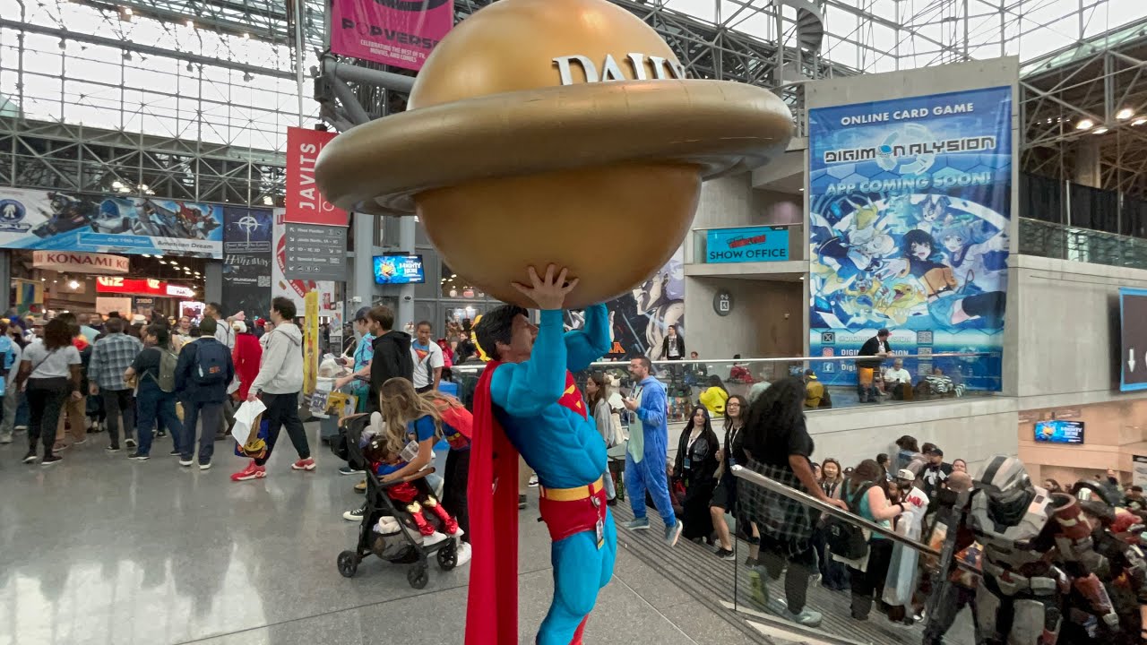 NEW YORK COMIC CON 2025: FLOOR TOUR,Sat.Oct.11th😎