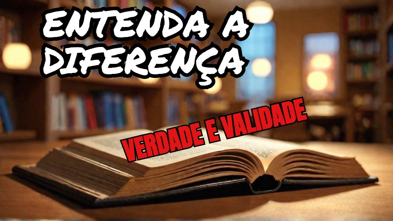 L&Oacute;GICA DO DISCURSO: Verdade vs. Validade na L&oacute;gica: Entenda as Diferen&ccedil;as (Prof. Cristiano)