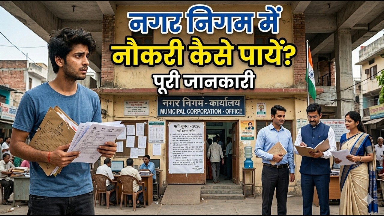 How to Become a Clerk or JE in Nagar Nigam? | Nagar Nigam me Job kaise kare? | Guru Chakachak