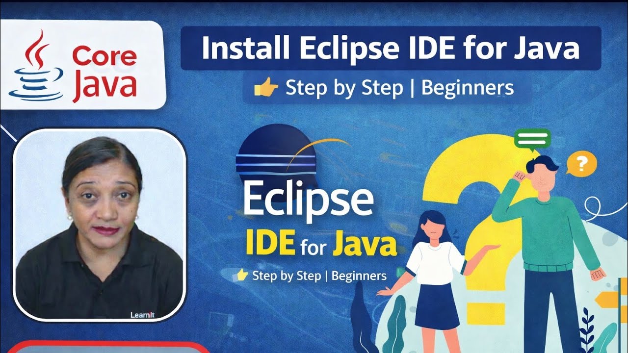 Install Eclipse IDE for Java | Step by Step | Core Java Tutorial