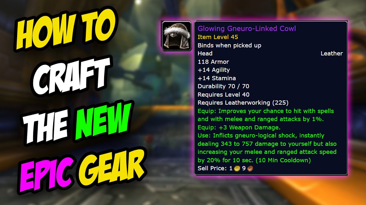 How to Get EPIC CRAFTED Gear In SoD Phase 2