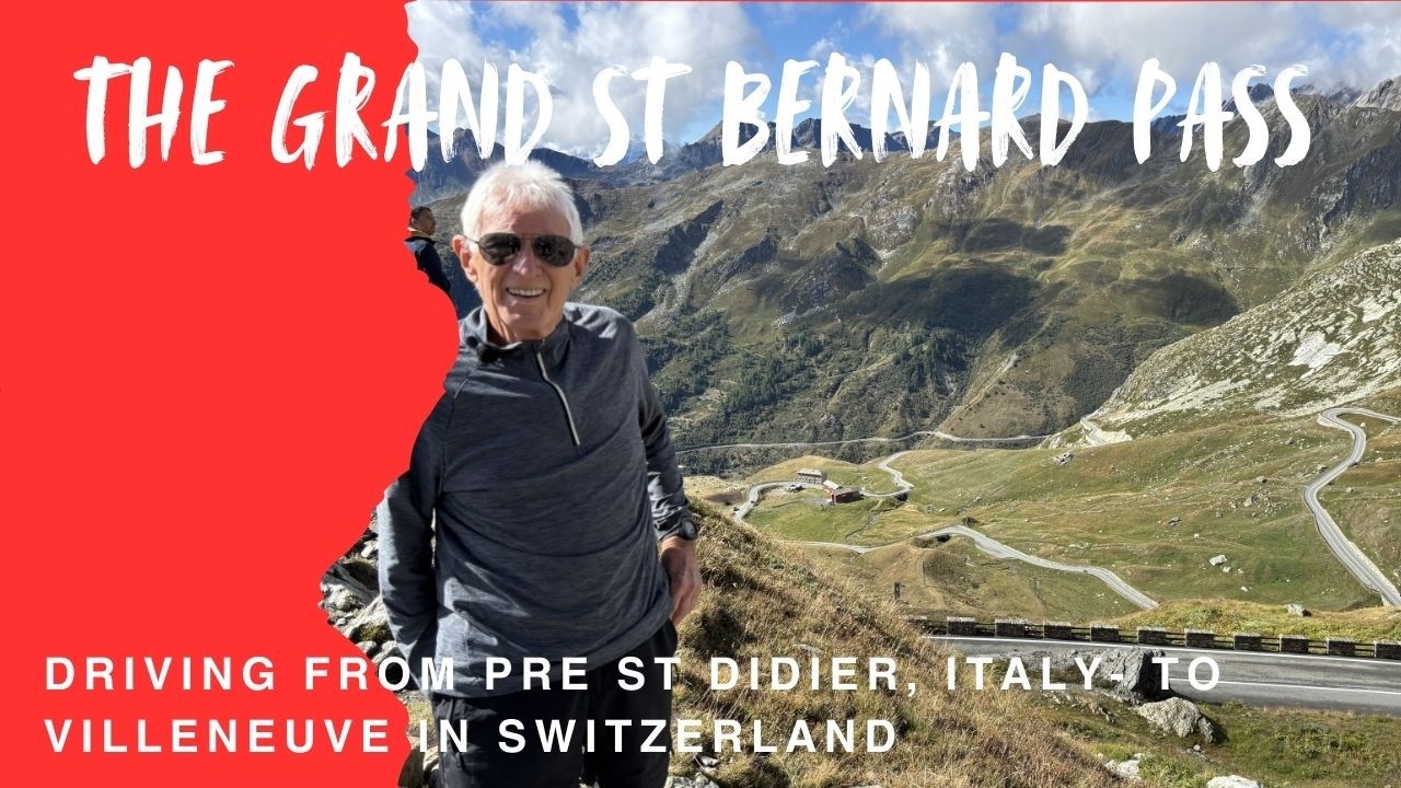 Driving the Grand St Bernard in a motorhome