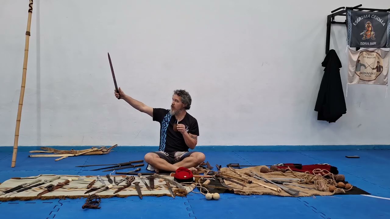 MOMENTO CULTURAL - Las Armas Criollas - Encuentro Interescuelas de Esgrima Criolla 