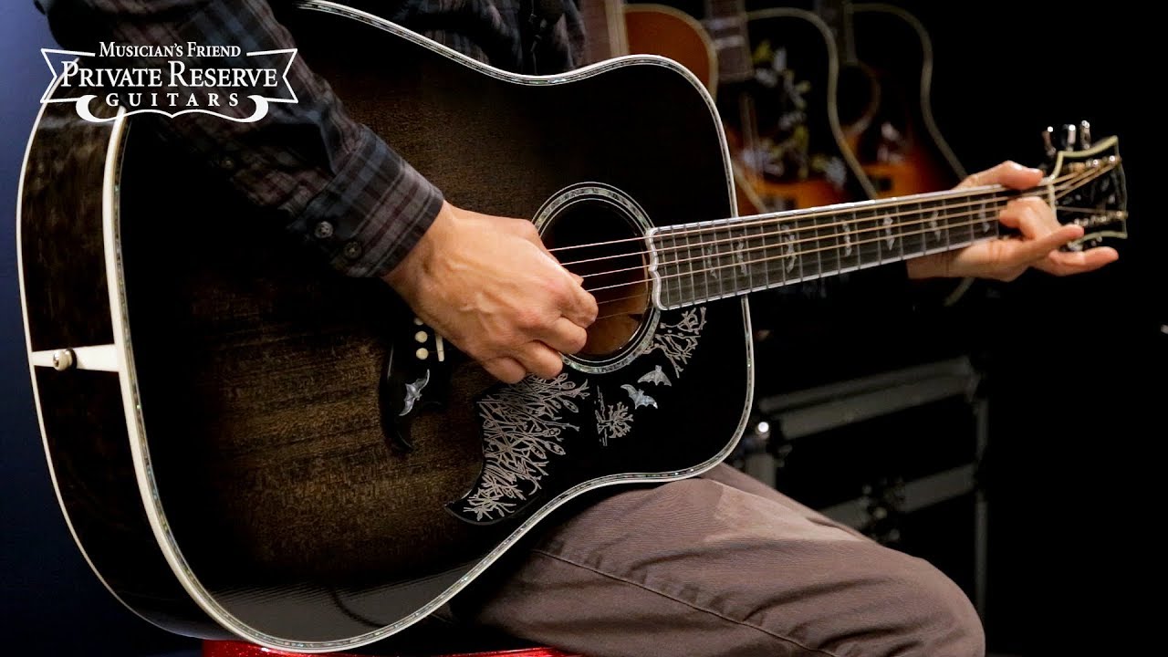 Gibson Bats in Flight Dreadnought Acoustic Guitar