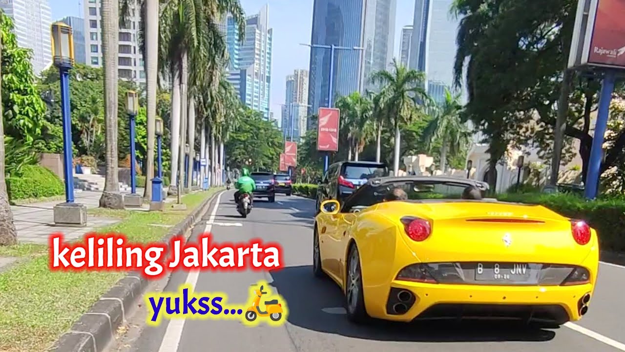SUASANA JAKARTA HARI INI SEJUK DAN TIDAK ADA MACET ‼️JALAN RUTE PONDOK INDAH - MEGA KUNINGAN