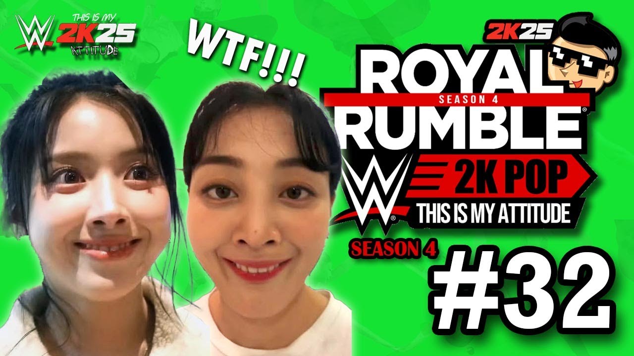 KPOP ROYAL RUMBLE - SEASON 4 #32 - อัพเดทมีมใหม่ - WWE 2K POP 25 #pae8tube
