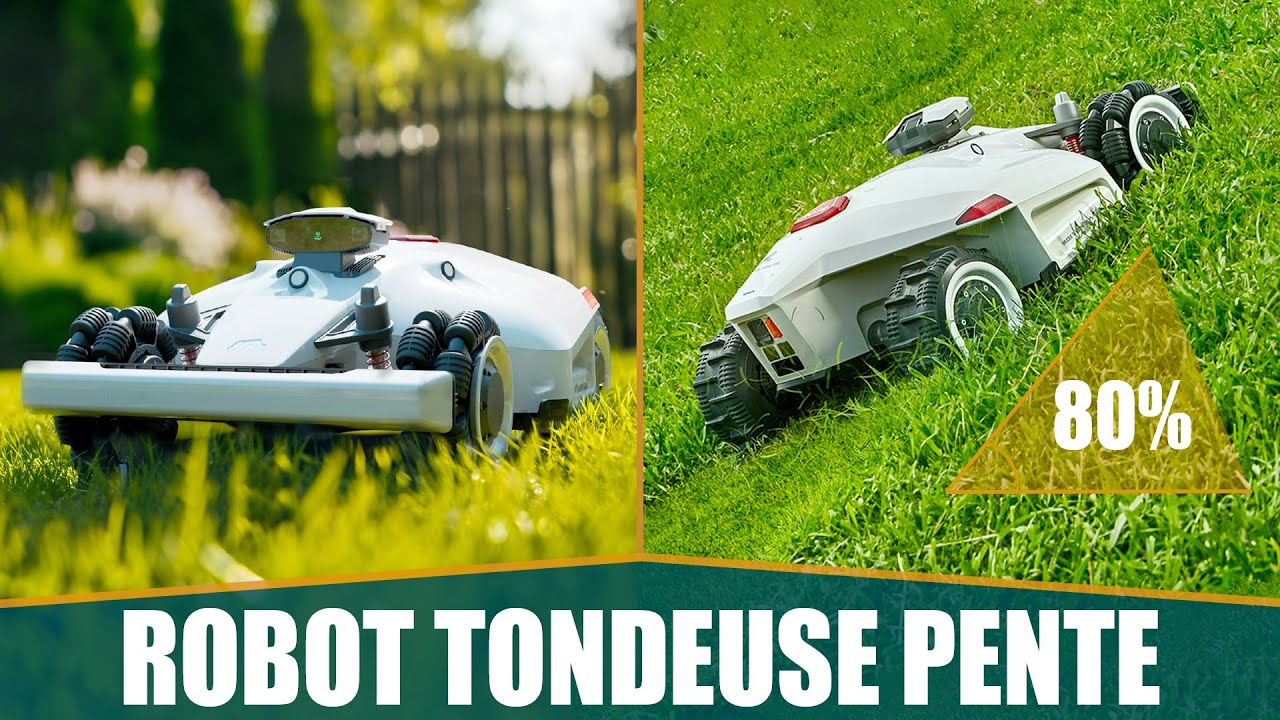 LE MEILLEUR ROBOT TONDEUSE POUR FORTE PENTE &ndash; MAMMOTION LUBA 2 AWD