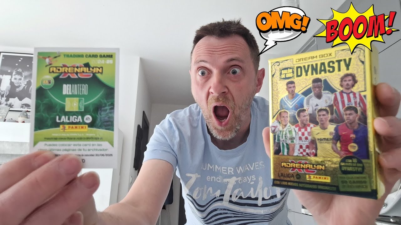 SZOK! NIE WIERZĘ CO TO ZA KARTA! OTWIERAM PANINI DREAM BOX BALON DE ORO DYNASTY LALIGA 24/25