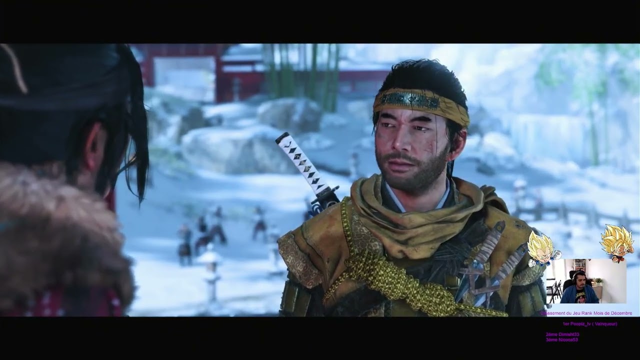 Cinématiques 407 - Ghost Of Tsushima - Acnoloblack (La stratégie du Yuna et Jin🏯)