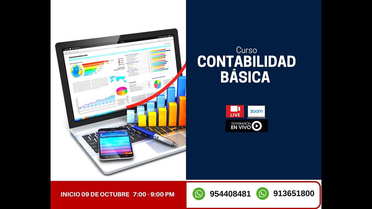 cuentas contables del Activo, Pasivo, Patrimonio, Ingresos y Gastos