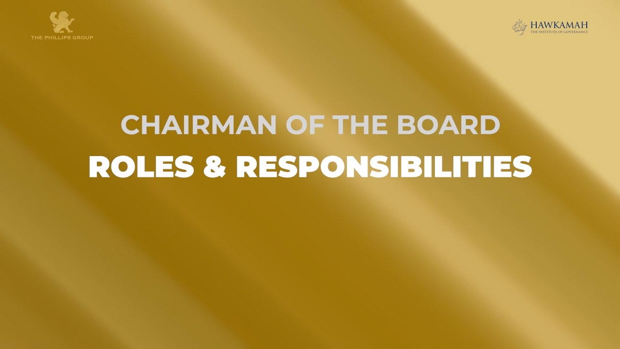 Boardroom Leadership: The Essential Guide to the Chairman's Role
