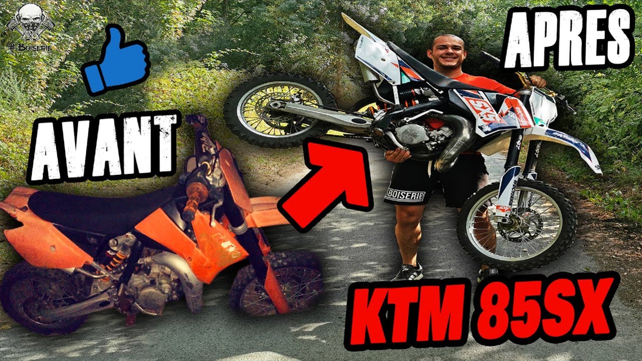 La bielle à fondue mon copain ! KTM85SX (épisode complet)