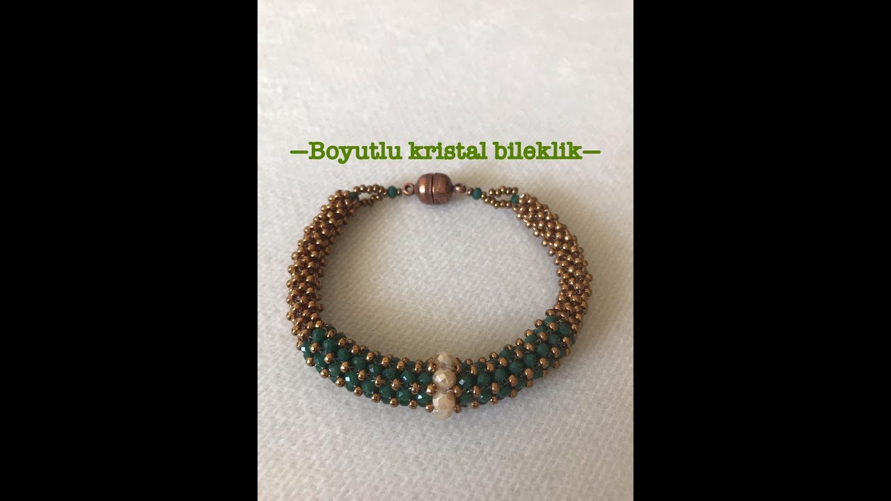BOYUTLU KRİSTAL BİLEKLİK