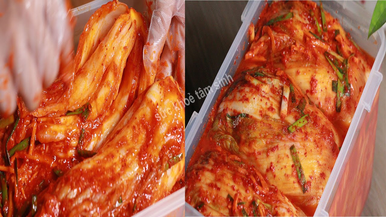 Hai Cách Làm Kim Chi Cho Người Ăn Mặn Và Ăn Chay