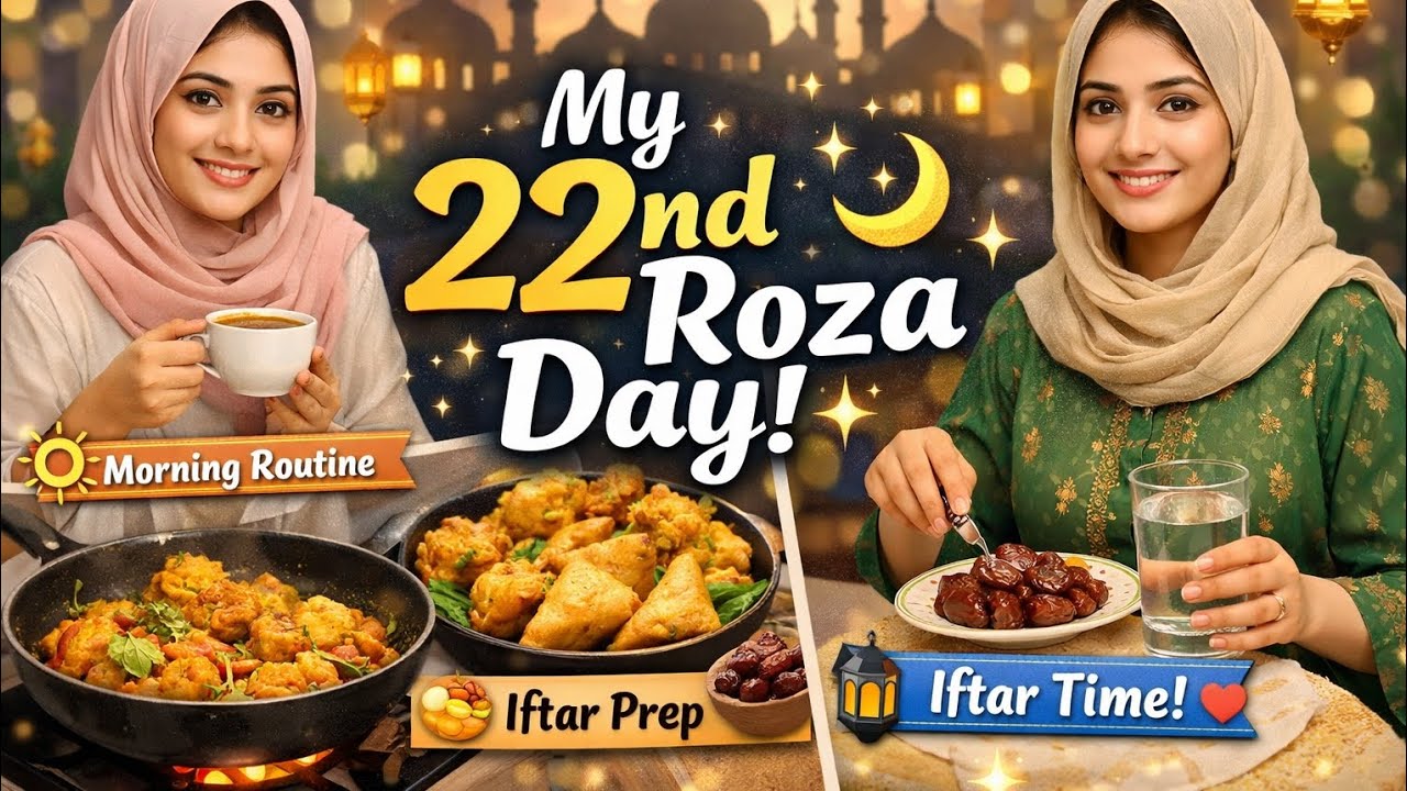 Ramzan Series Episode 22 | A Productive Roza Day Vlog 🌙✨