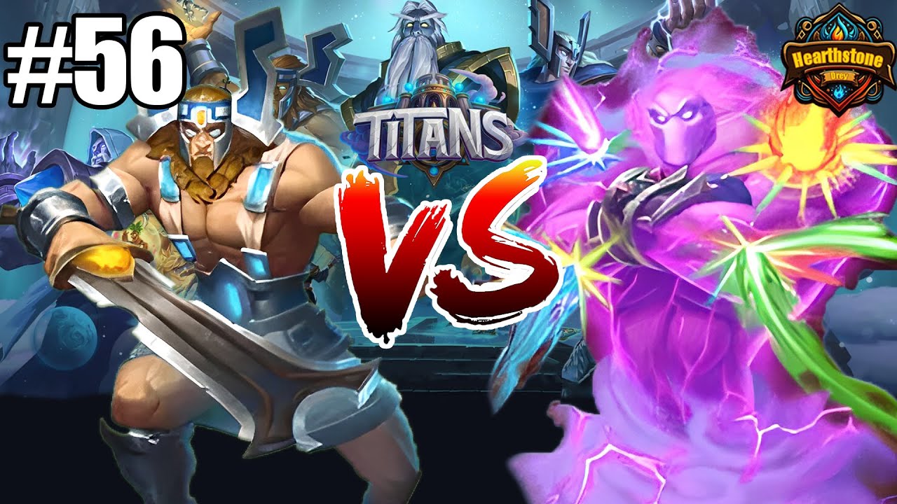 Secret Hunter VS Rainbow Mage #56 | TITANS | Hearthstone 2023