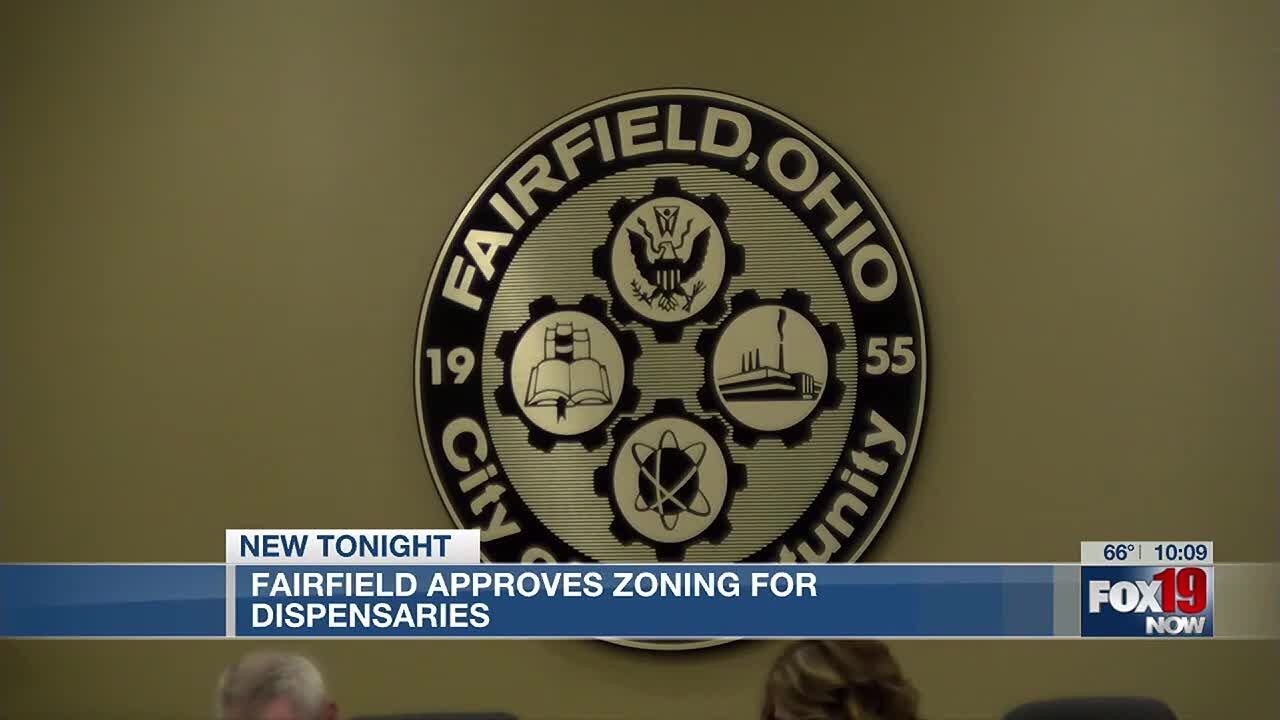 Fairfield approves zoning for marijuana dispensary