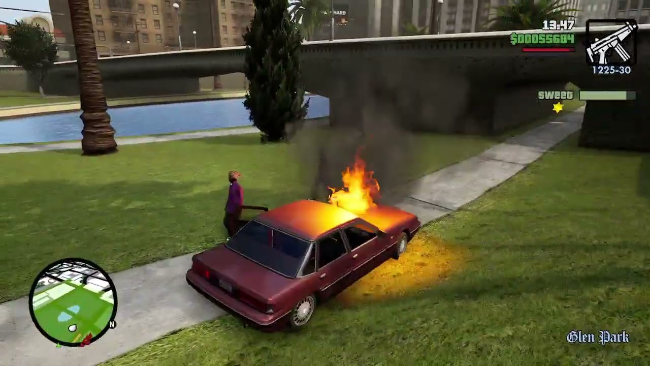 Grand Theft Auto san Andreas The Definitive Edtion (xbox series s) German Subtitles