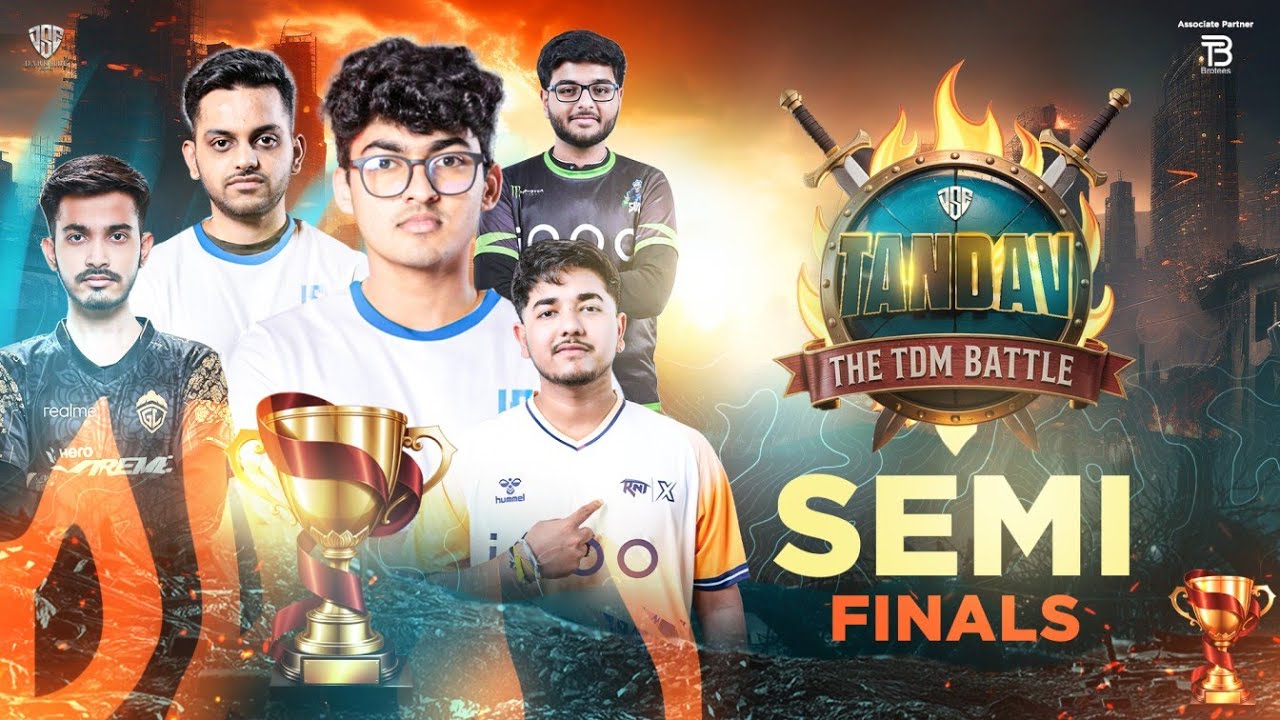 Tandav S1 The TDM Battle | SEMI FINALS@GodLikeEsportss @JONATHANGAMINGYT @S8ULGG @goblinbgmi