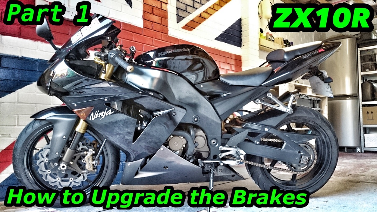 ZX10R How to Upgrade the Brakes 2004 to 2005