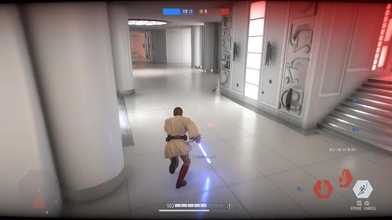 Funny gameplay With Jedi Master Kenobi.STAR WARS Battlefront II