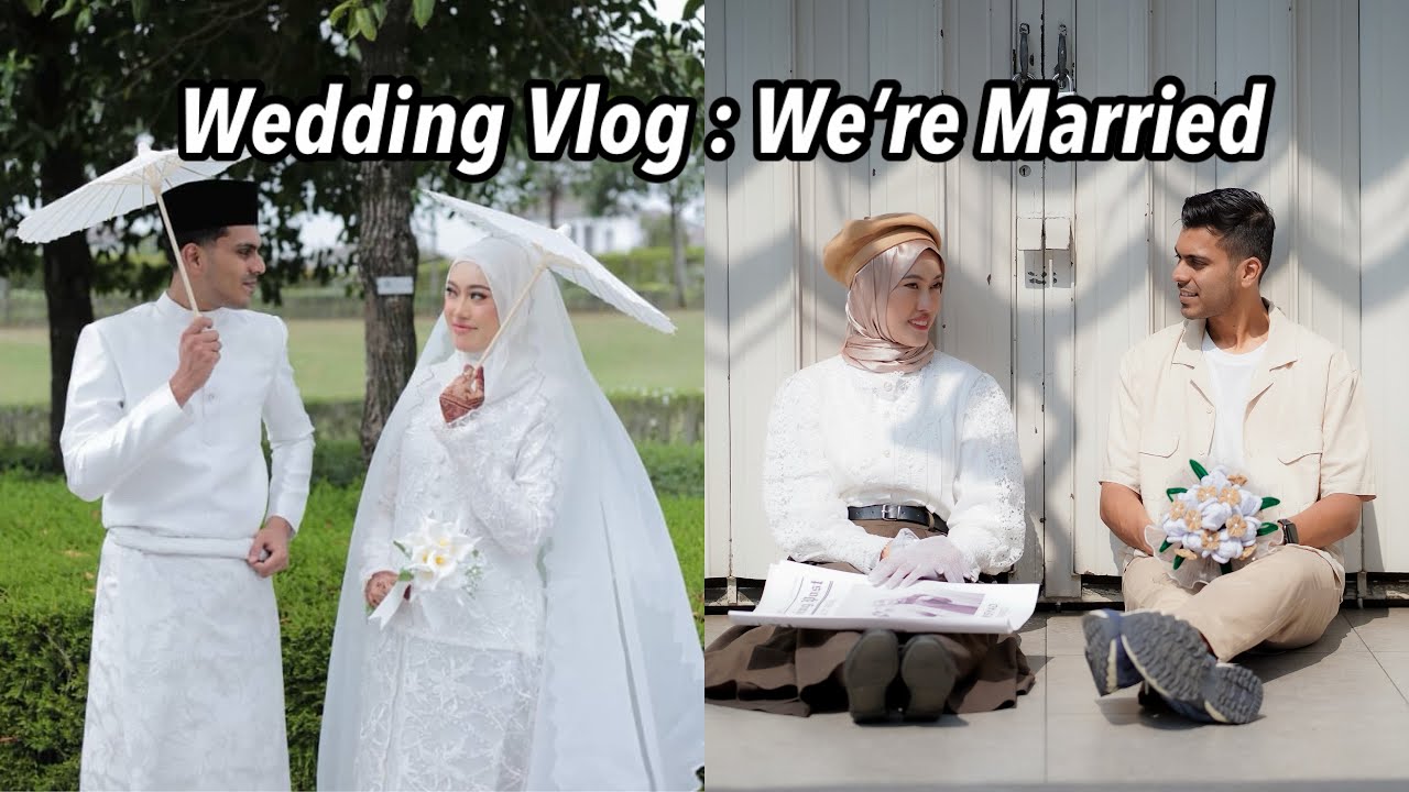 My Wedding Vlog: We are married✨