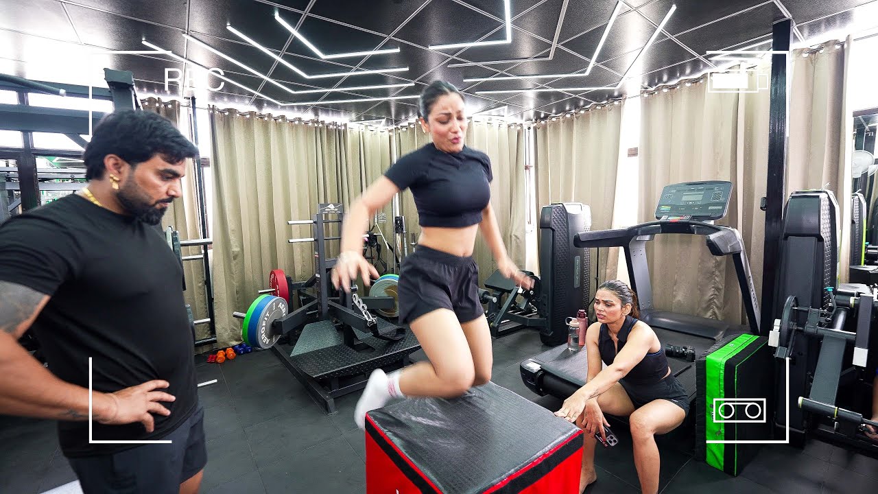 Gym Karte Hue Gire Laksh Aur Chiku