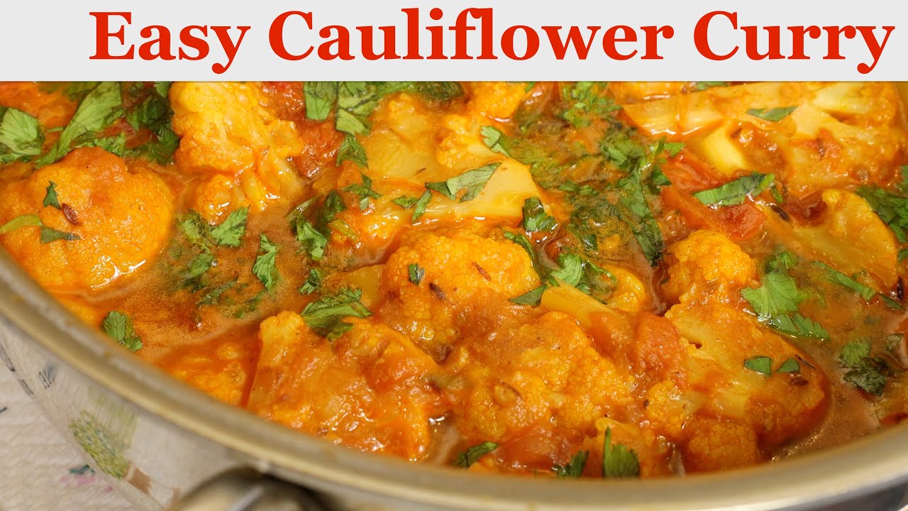 Cauliflower Curry Recipe
