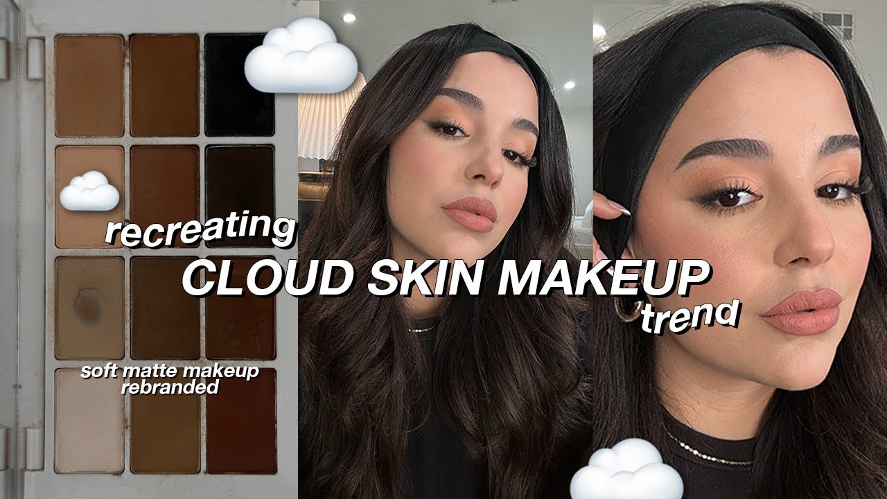 CLOUD SKIN MAKEUP LOOK ☁️