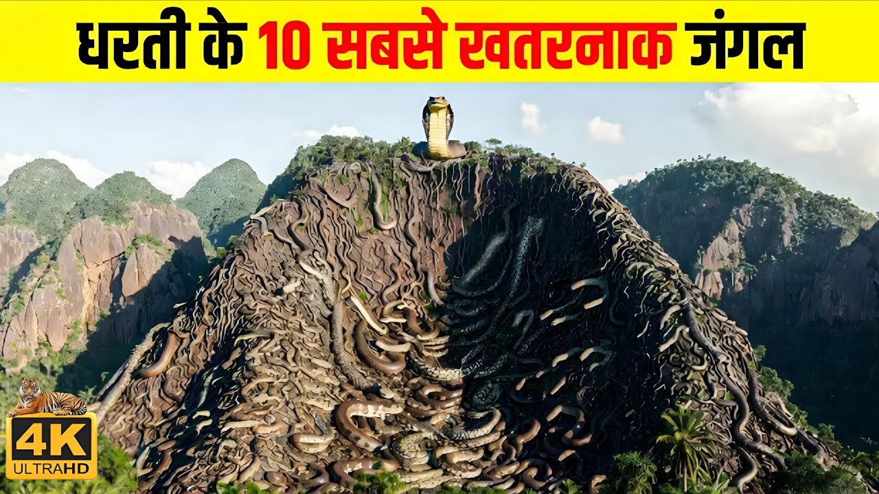 Top 10 Mysterious Jungles in the World | Duniya Ke 10 Rahasyamay Jungle Explained,