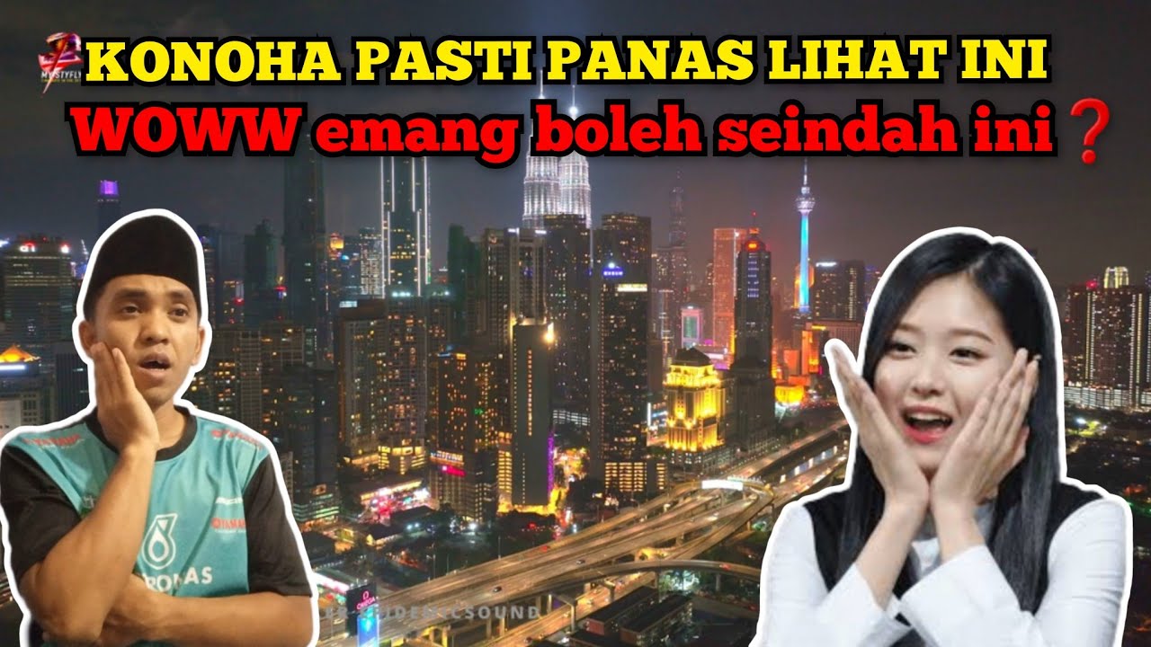 Konoha pasti panas lihat ini‼️ Kuala Lumpur tampak dari atas WOWW 😱 MENGAGUMKAN