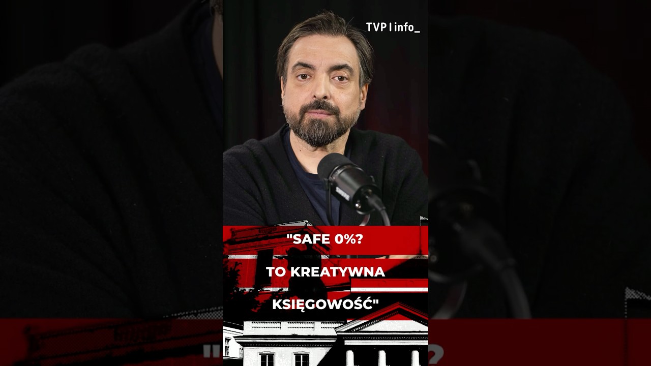 Sekielski: SAFE 0% to kreatywna księgowość, drukowanie pieniędzy #polityka #polska #safe #shorts