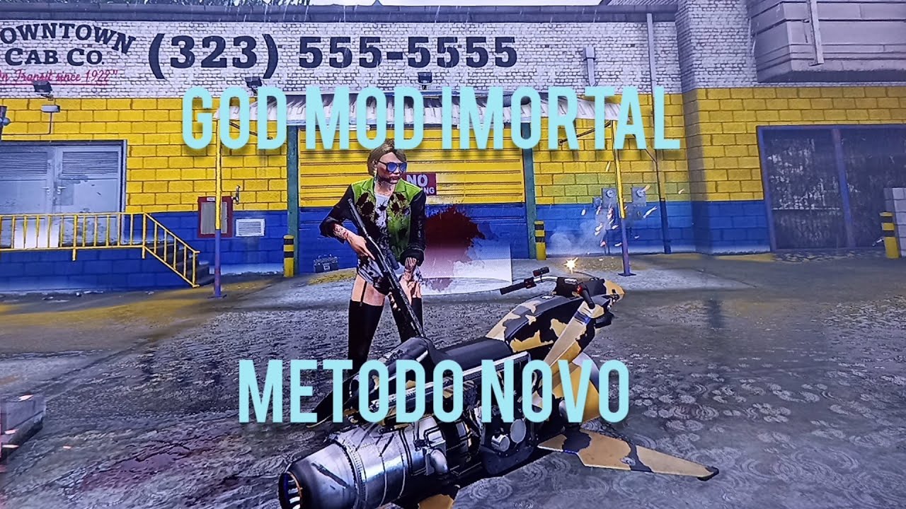COMO FICAR GOD MOD IMORTAL, MÉTODO  NOVO NO GTA 5 ONLINE. PS4/PS5/XBOX.