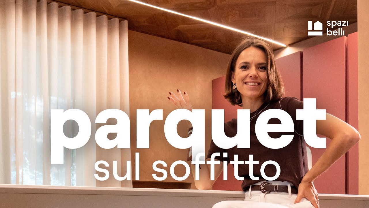 Una villa a Modena dove il parquet sale… fino al soffitto!
