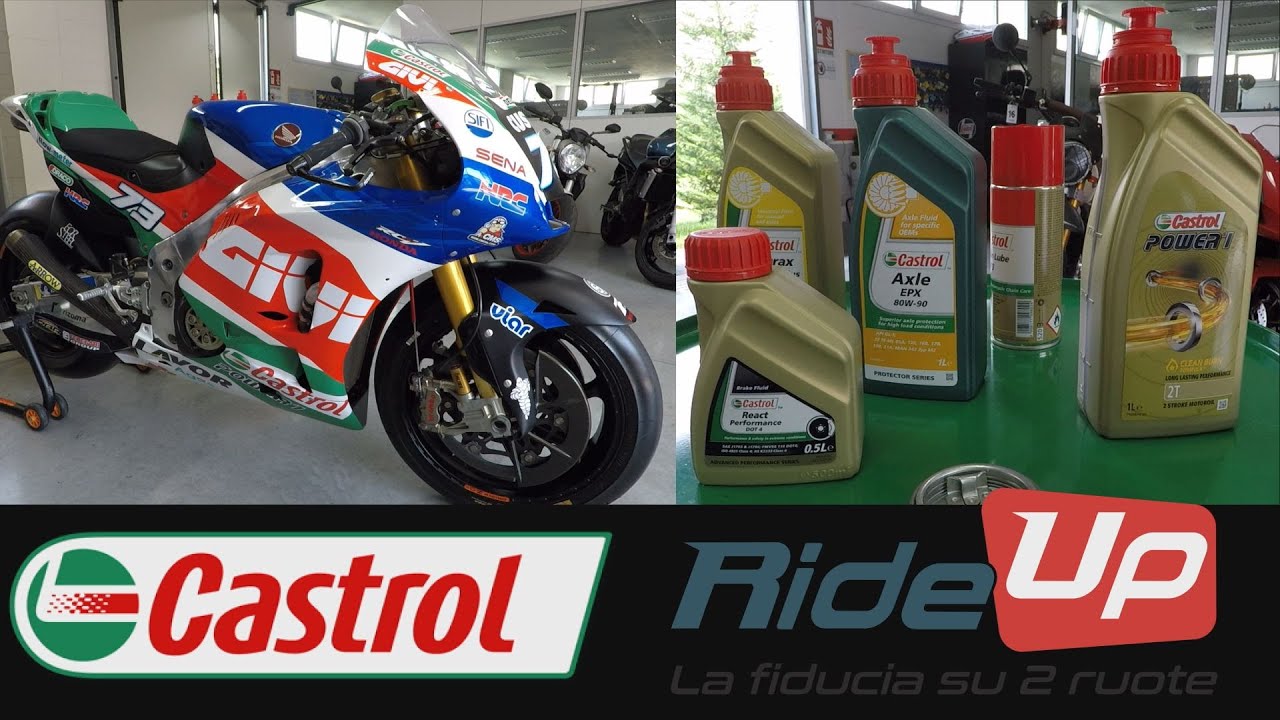 In officina da Ruggero : Focus lubrificanti per moto e scooter by Castrol e Ride Up