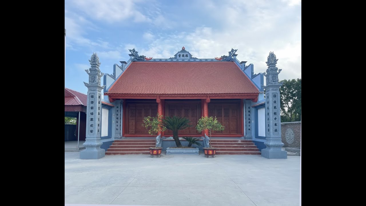 QUÁ TRÌNH XÂY DỰNG NHÀ THỜ HỌ ĐỖ VĂN