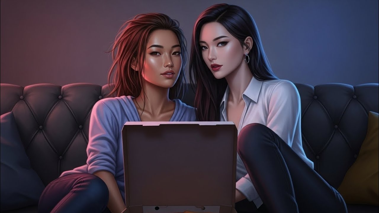 •GL• {Ep 2} 30 DAYS WITH MY HOT ENEMY... BUT WHY DO I FEEL LIKE KISSING HER?| WLW #glmanhwa #lesbian
