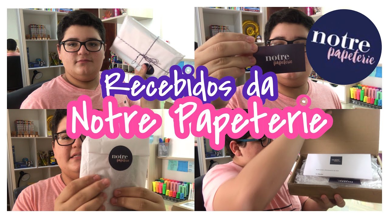 RECEBIDOS SURPRESA DE PAPELARIA || Notre Papeterie