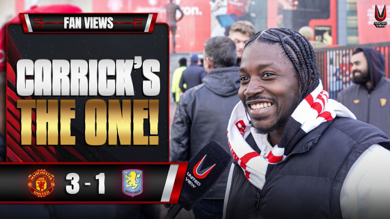 Bruno Will Surpass Henry! 👀 | Man United 3-1 Aston Villa | Fan View (Marcel)