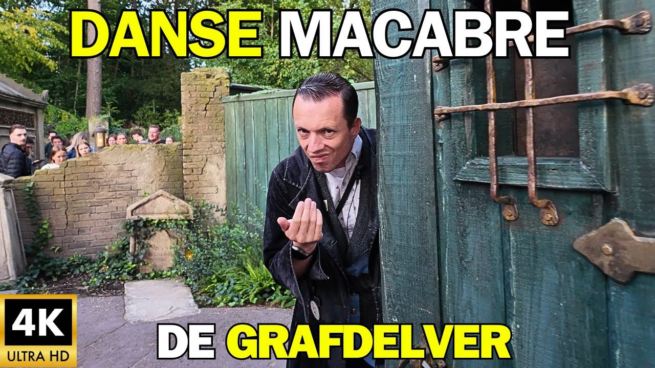 De Grafdelver Bij Danse Macabre 😱 – Durf JIJ het Kerkhof te betreden? (Efteling 2025)