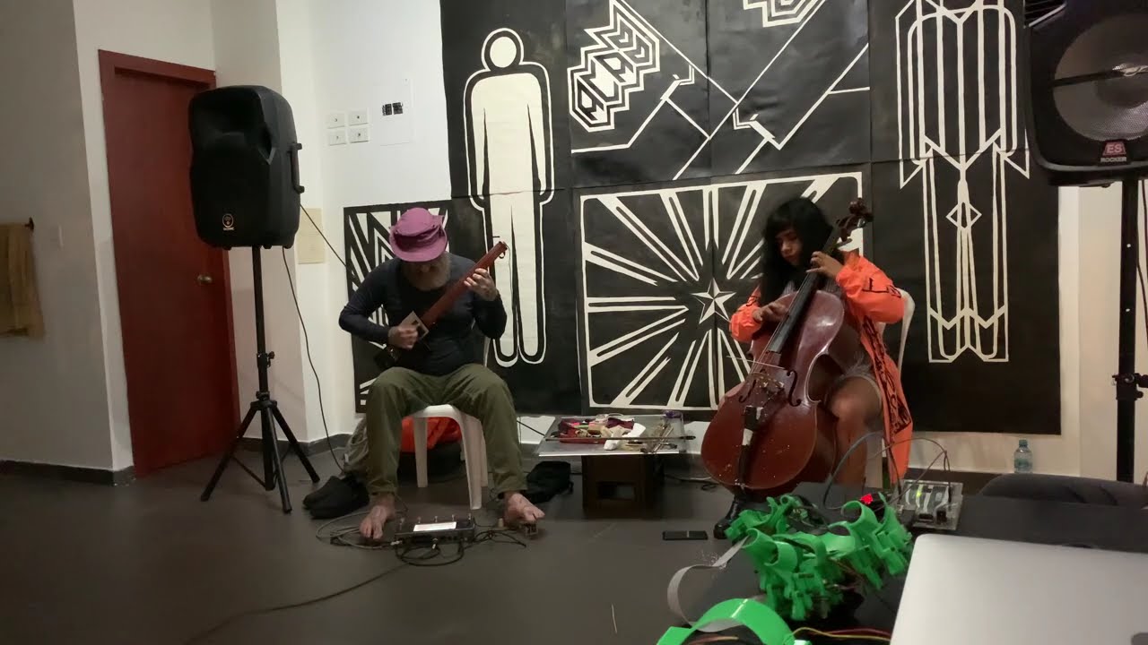 Ana Gamboa & Killick Hinds at Chawpi Laboratorio de Creaci&oacute;n, Quito, Ecuador, 1.24.26