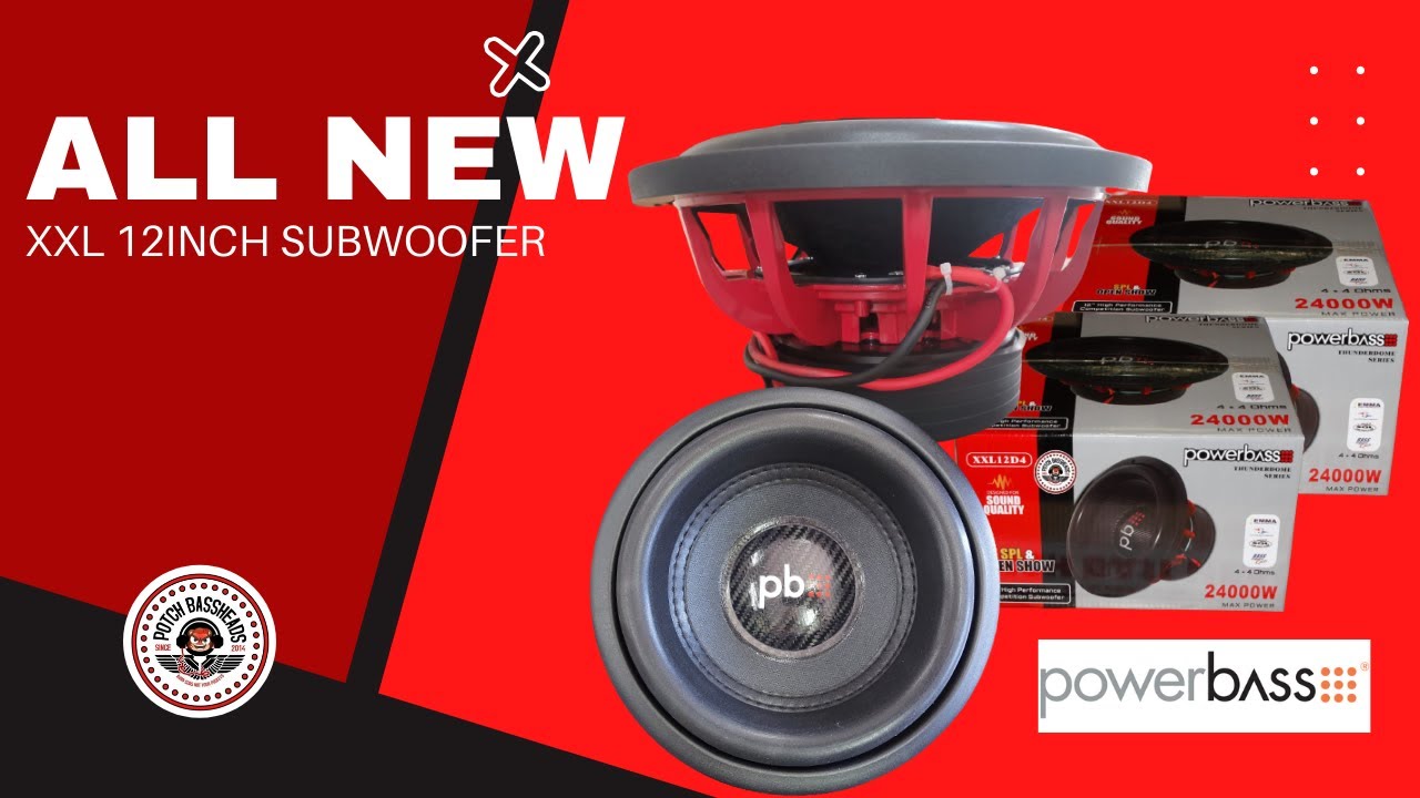 All new Powerbass Rsa XXL sub Unboxing and viewing